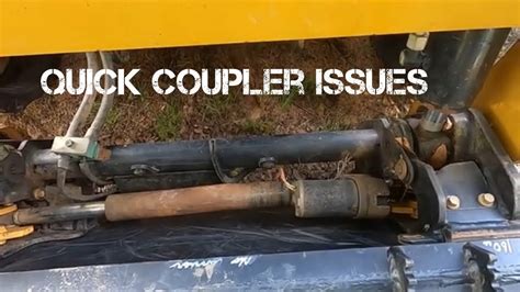 cat skid steer electric quick-attach problems|cat skid steer bucket pin stuck.